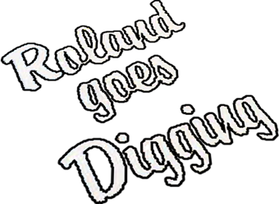 Roland Goes Digging logo for Amstrad CPC